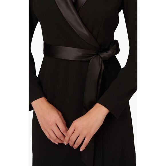 Adrianna Papell Tux long sleeve women’s dress - Picture 5 of 6
